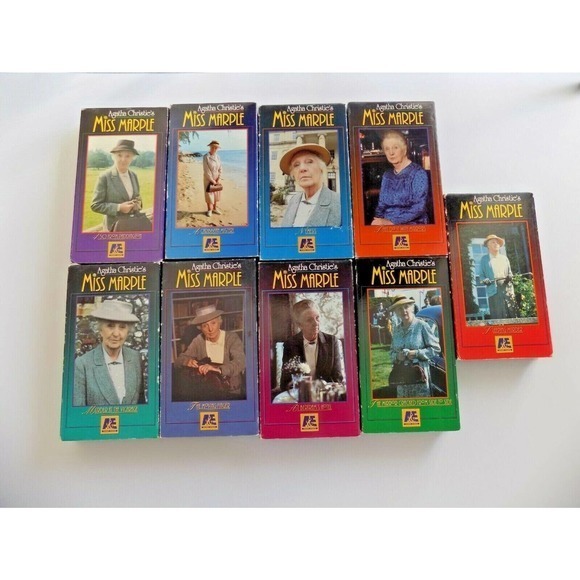 Agatha Christies Miss Marple VHS Video Tape Lot - Picture 2 of 3